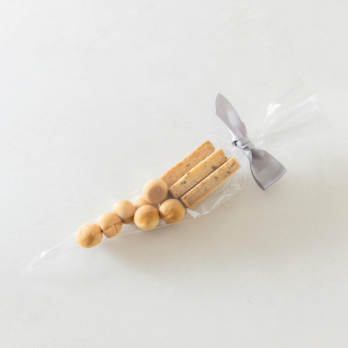 クッキーのラッピング