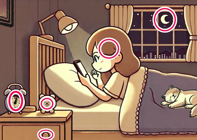 夜更かし答え合わせ