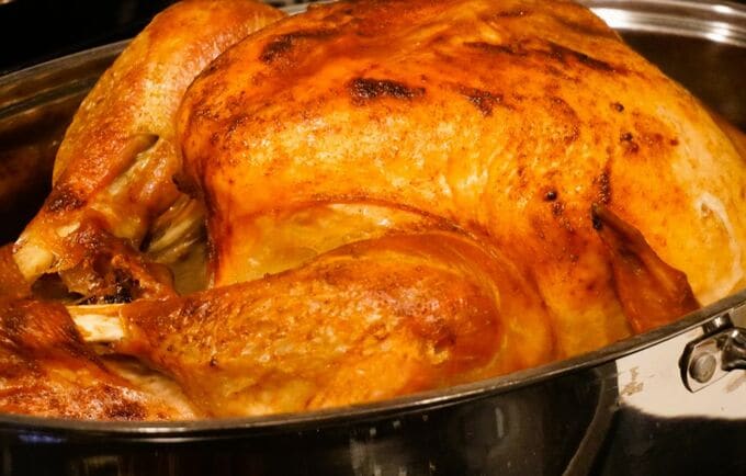 七面鳥の丸焼き