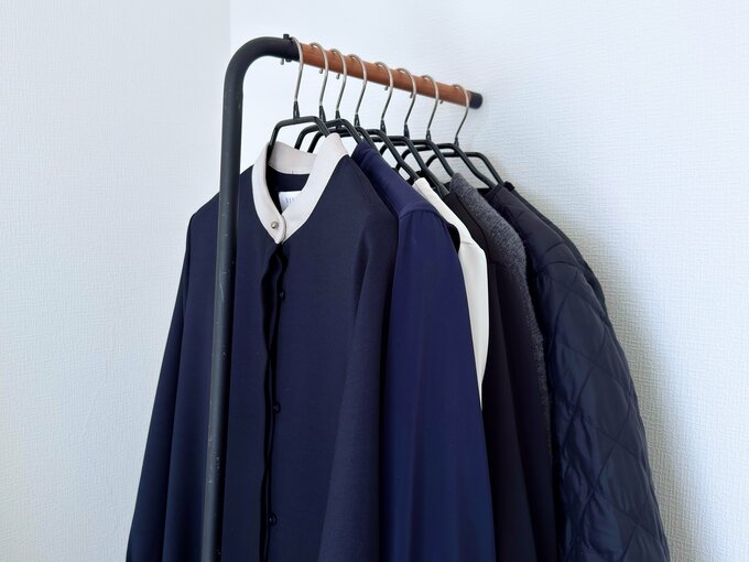 秋冬はワンピース3着に上着3着