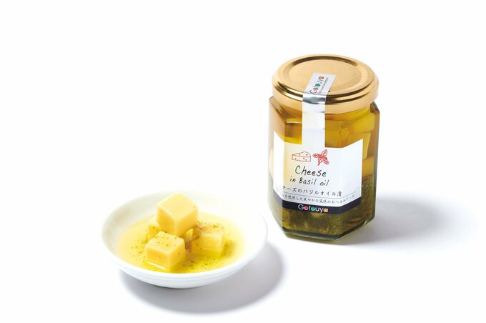 バジル風味チーズ