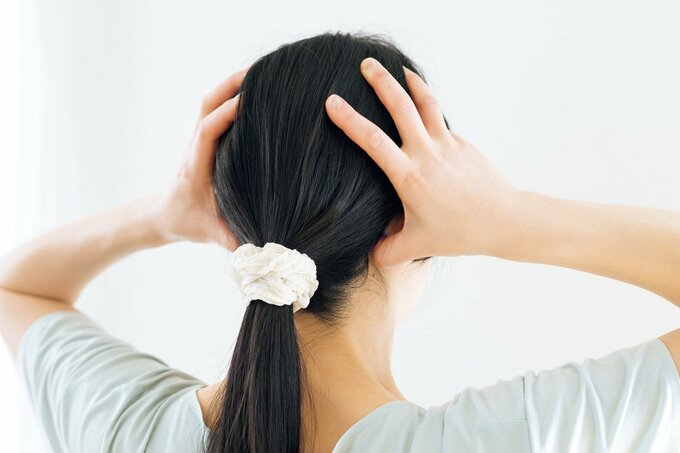 風池(ふうち)のマッサージ