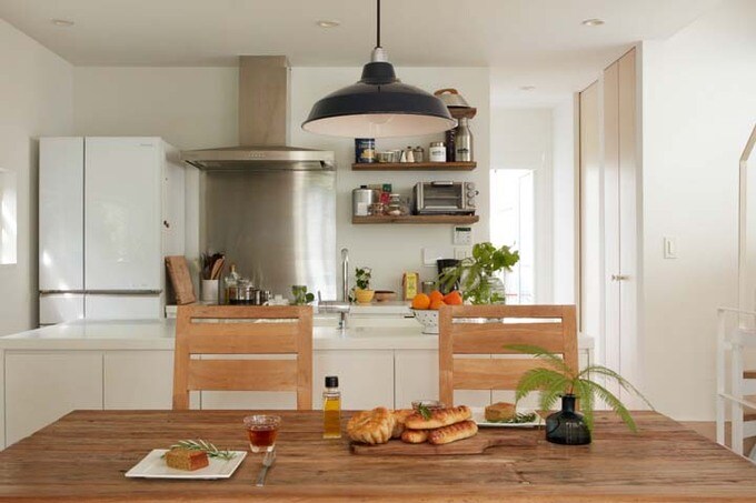 オープンタイプのキッチン