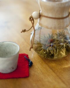 ティータイムや来客時に。目にも楽しい花茶を