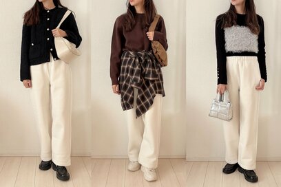 「GU」で思わず買ったスウェットが最高。シルエットがキレイで上品さもある