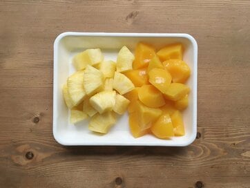 喫茶店みたいな「ミックスジュース」！冷凍キューブで保存が超便利