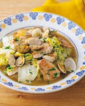 糖質オフでおいしい「豚肉の白ワイン蒸し」。ダイエットにぴったり