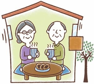 ものが減ってスリムな暮らしに