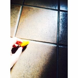 玄関のこびりつき汚れにも