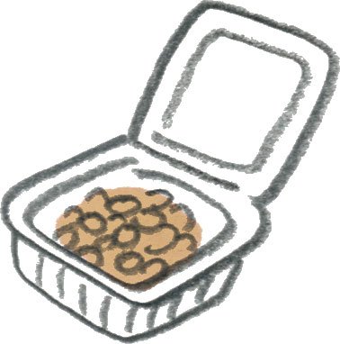 イラスト納豆