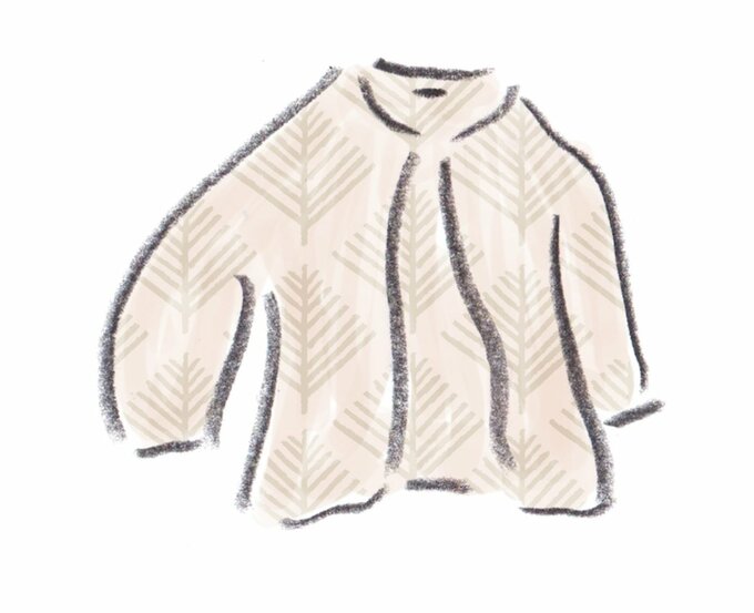 薄手の羽織もの