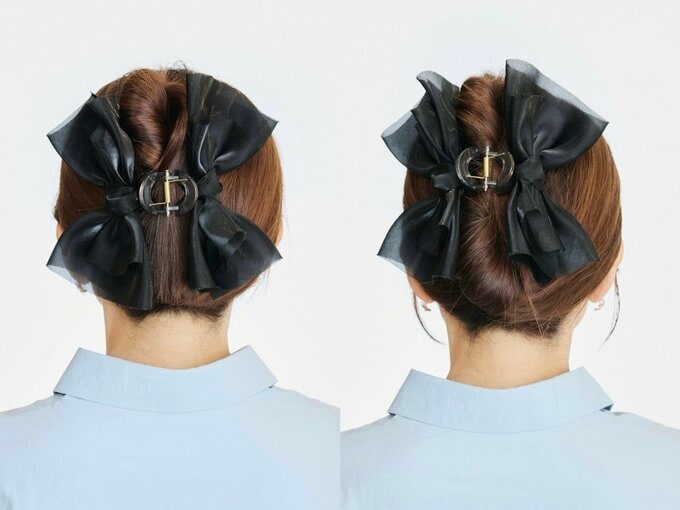 後ろ髪の比較写真