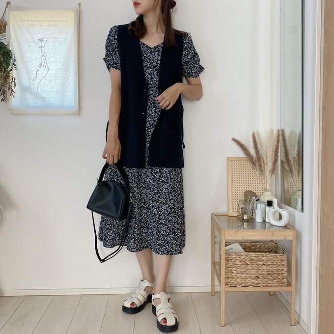 ワンピースに合わせて