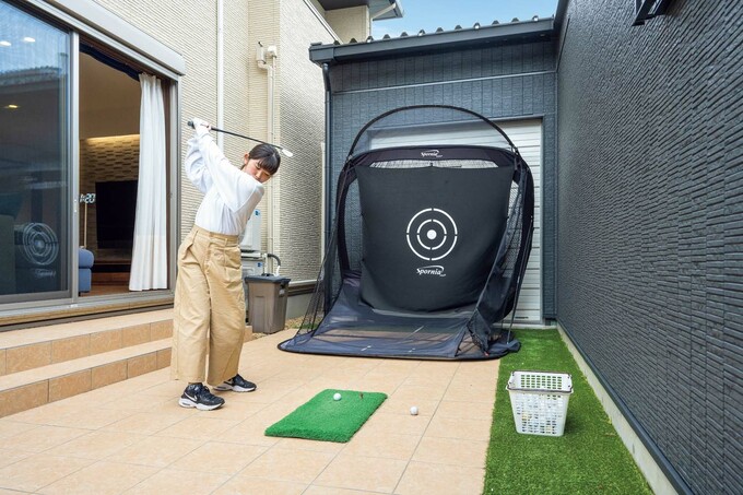 ゴルフの練習スペース