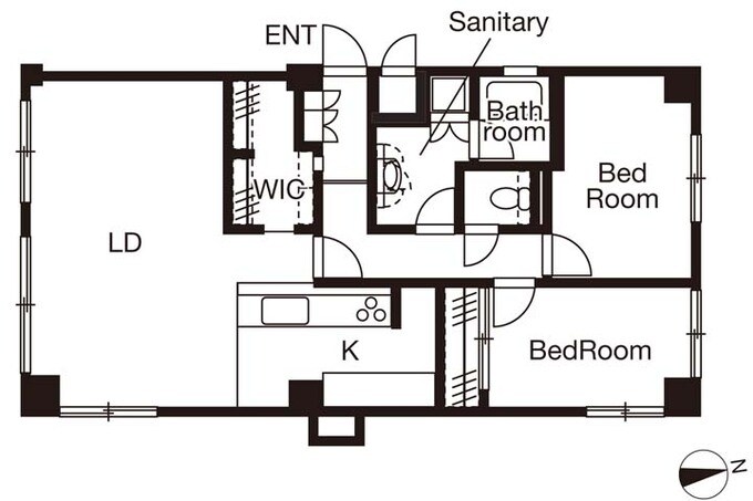 リノベーション後の間取り