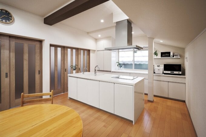 アイランドキッチン