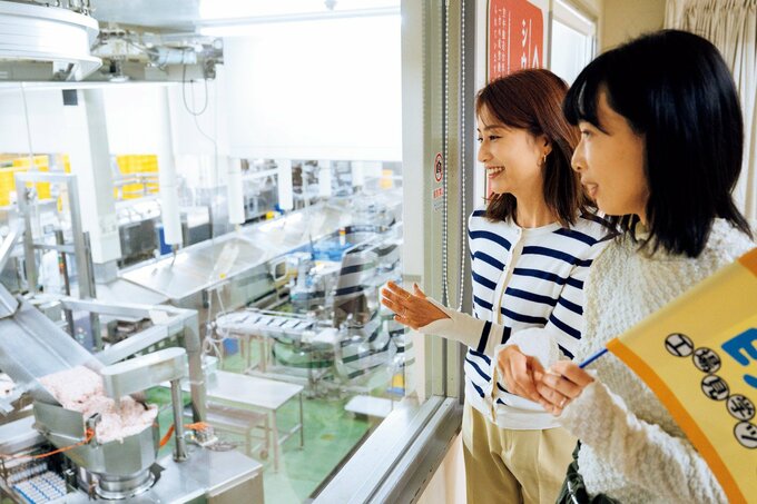 崎陽軒の工場見学