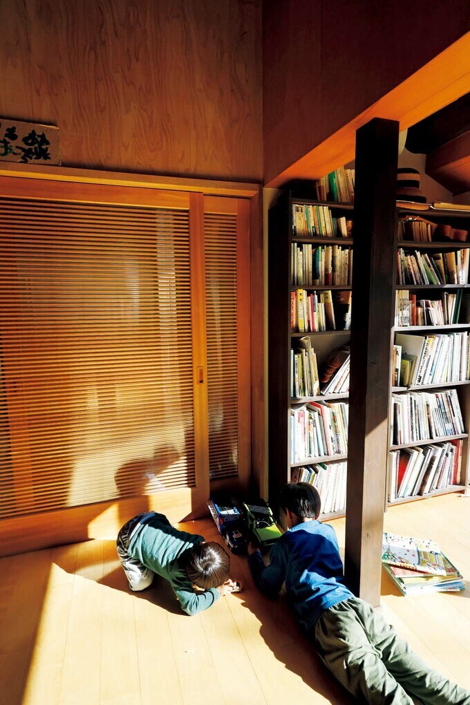 日当たり抜群の南側