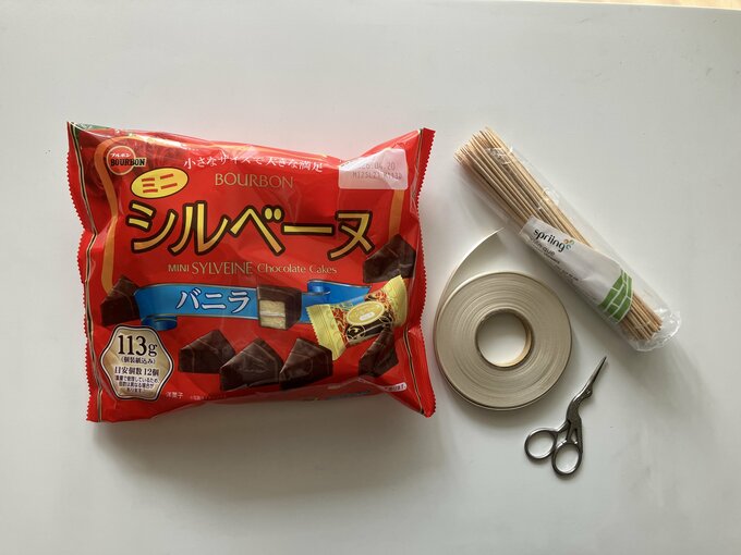 ミニシルベーヌと材料