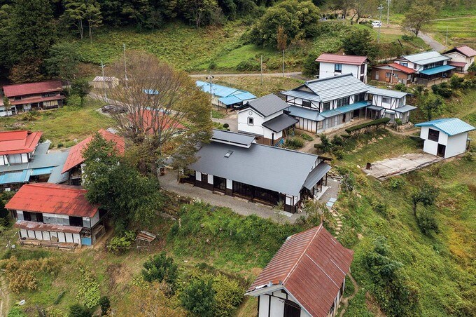 Kさん夫妻が暮らしの拠点に選んだ長野県小川村の集落