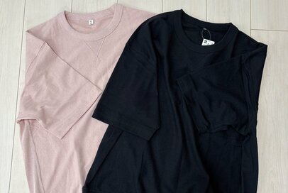 アラフォーはGUの「スウェT」を今年も2色買い。メンズアイテムのほどよいゆとりが絶妙