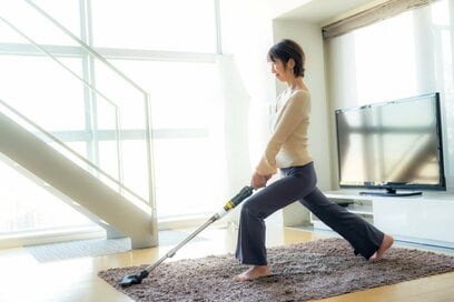 掃除機はぼんやりかけてたらもったいない！家事の動作足して引き締める