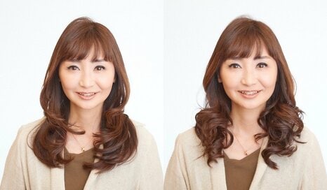 50代の巻き髪スタイルを比較。ヘアアイロンの太さのベストは？