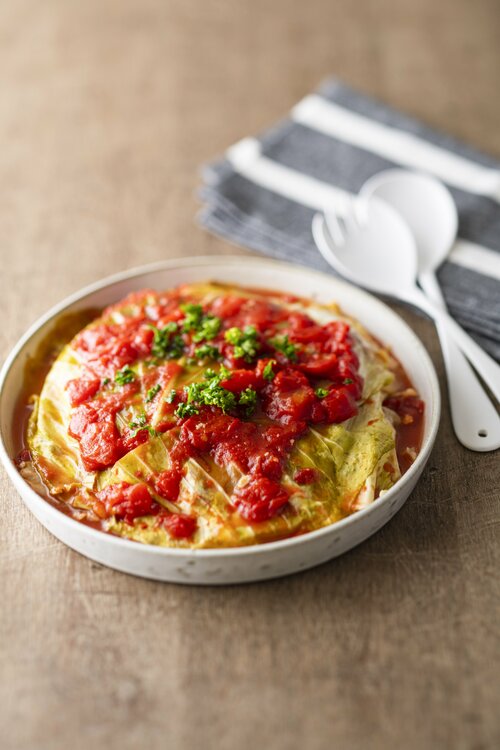 トマトとキャベツ