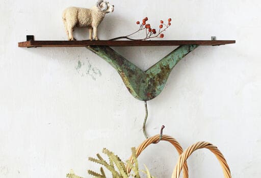 「飾り棚付きハンガーフック」が完成