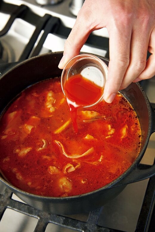 キムチの漬け汁