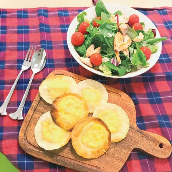 グリルで簡単！子どもも喜ぶマヨピザ