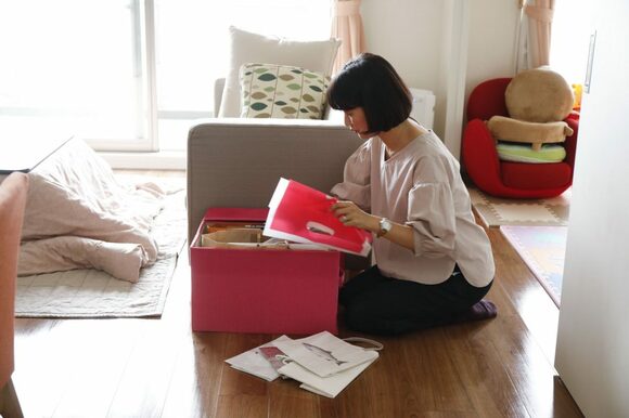 1日目は紙袋から