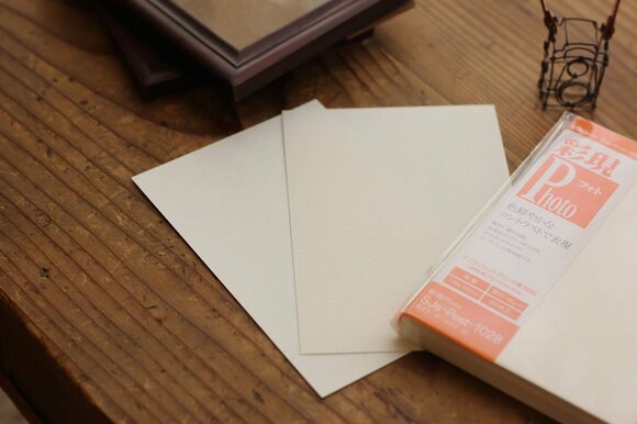 プリント用紙はマットタイプ