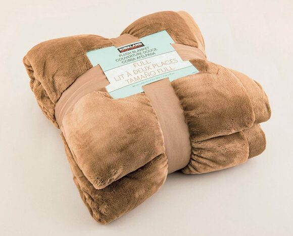 茶色ブランケット