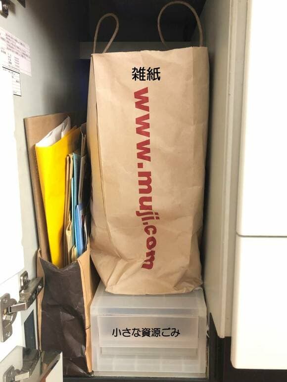 ゴミを置いている場所