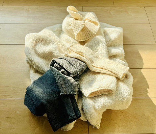 重ね着用の服