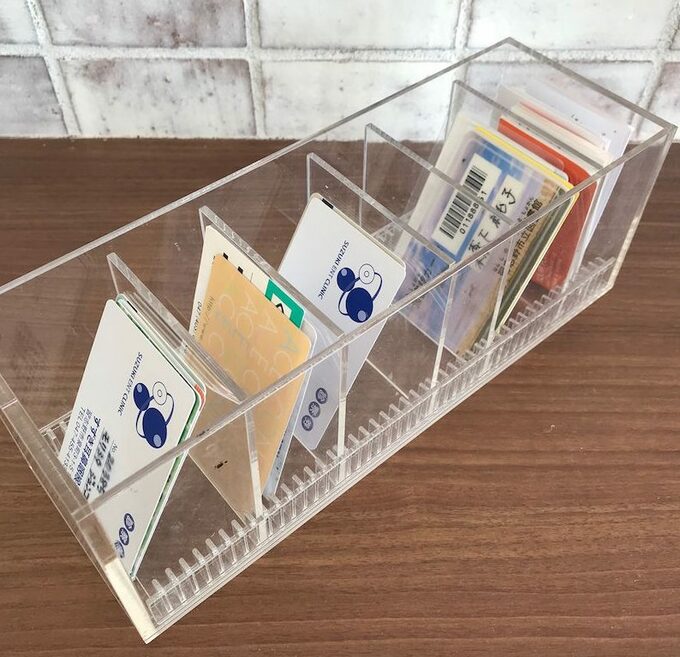 無印アクリルケース