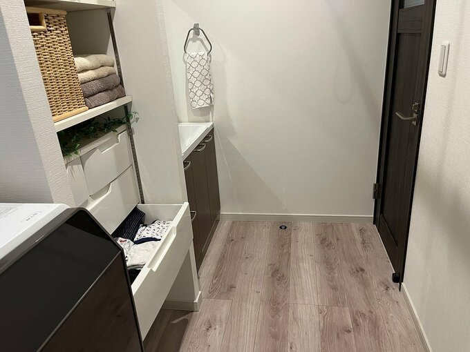 リネン棚の様子