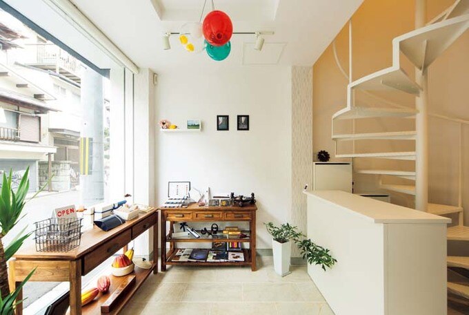 開放感のある店内