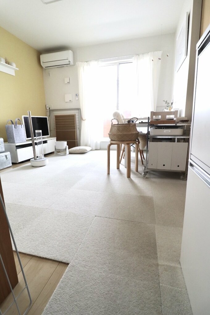 スッキリとした床