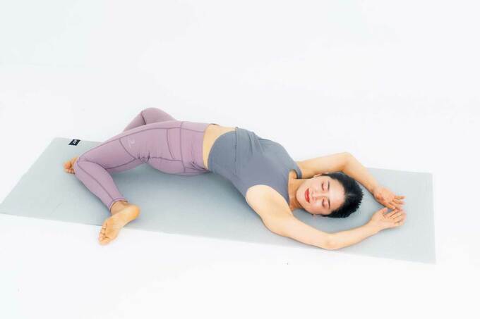 パタパタ体操をする人