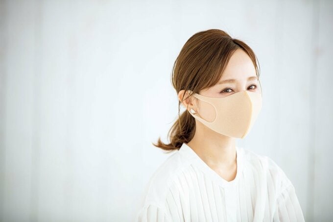 マスク女性