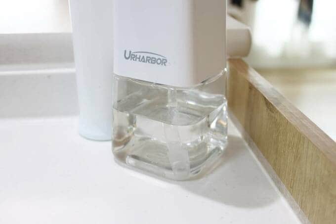 ディスペンサーの下部分