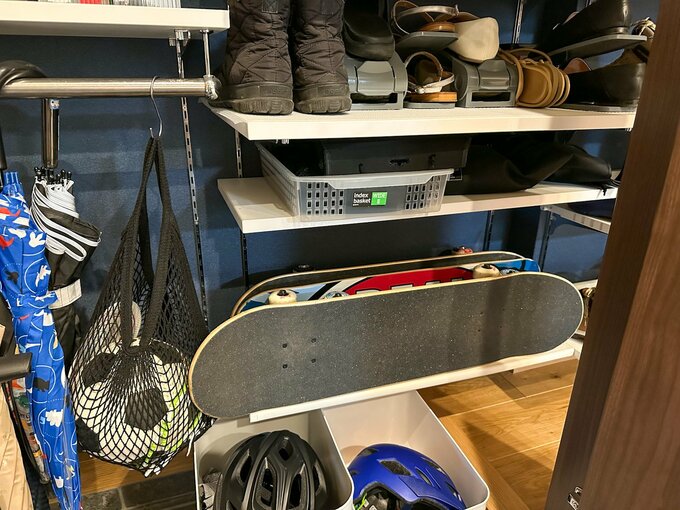 アウトドア用品が増えた