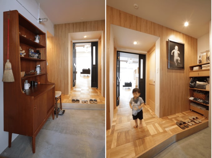 広々した玄関ホール