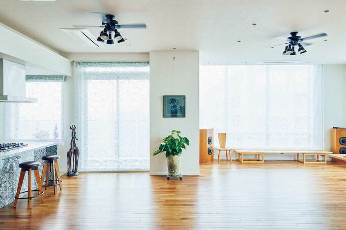 東京で暮らしていたタワーマンション高層階の部屋。