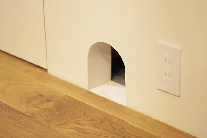 納戸の猫通路