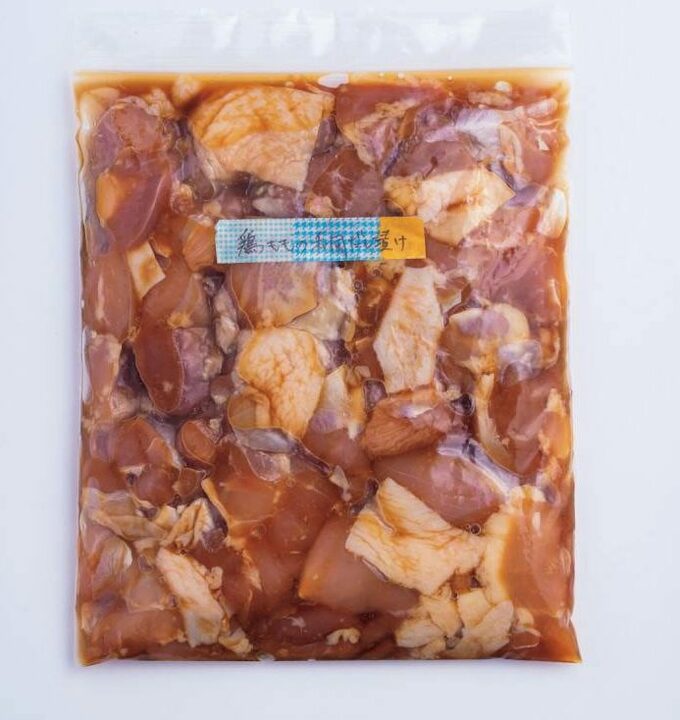 ＜鶏モモ肉の和風だし漬け＞のミールキット