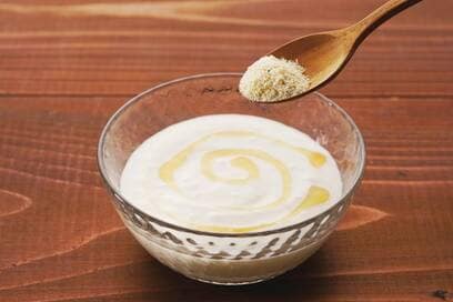 腸活とダイエットに最適！おからパウダーヨーグルト＆ご飯