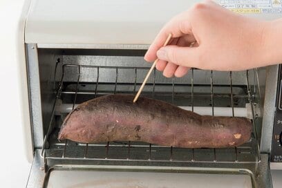 ホクホクの焼きイモを家のトースターで！冷凍しても美味